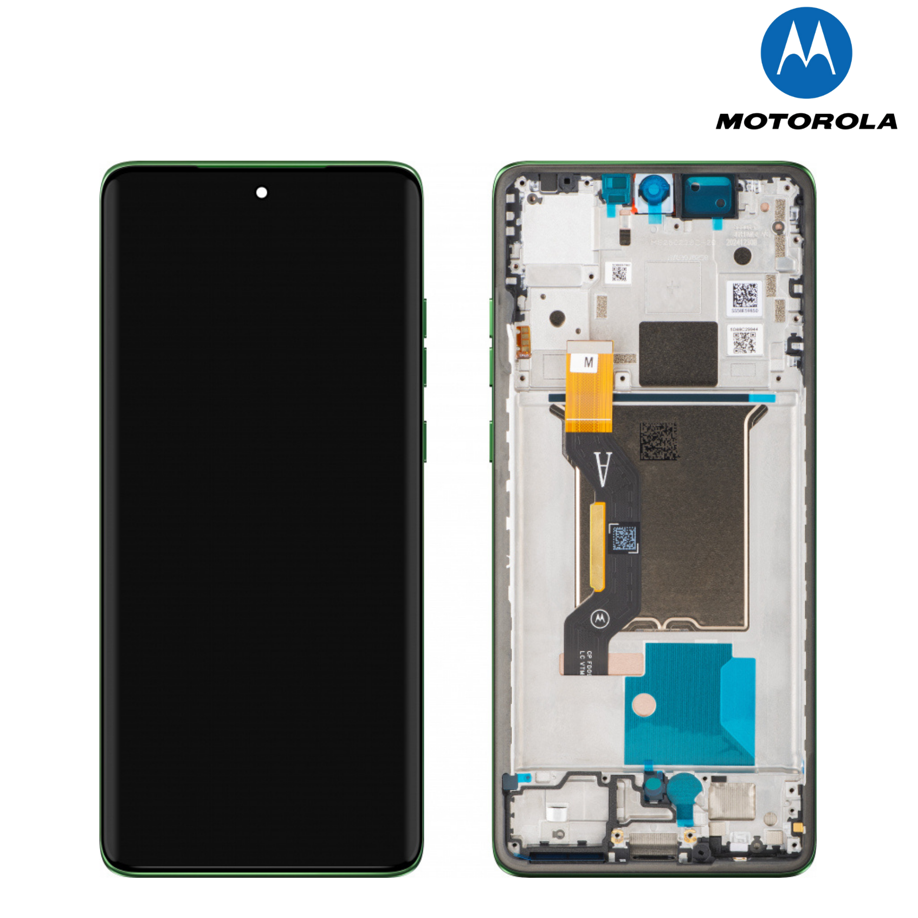 Motorola Moto G200 5G Stellar Blue Service Pack LCD